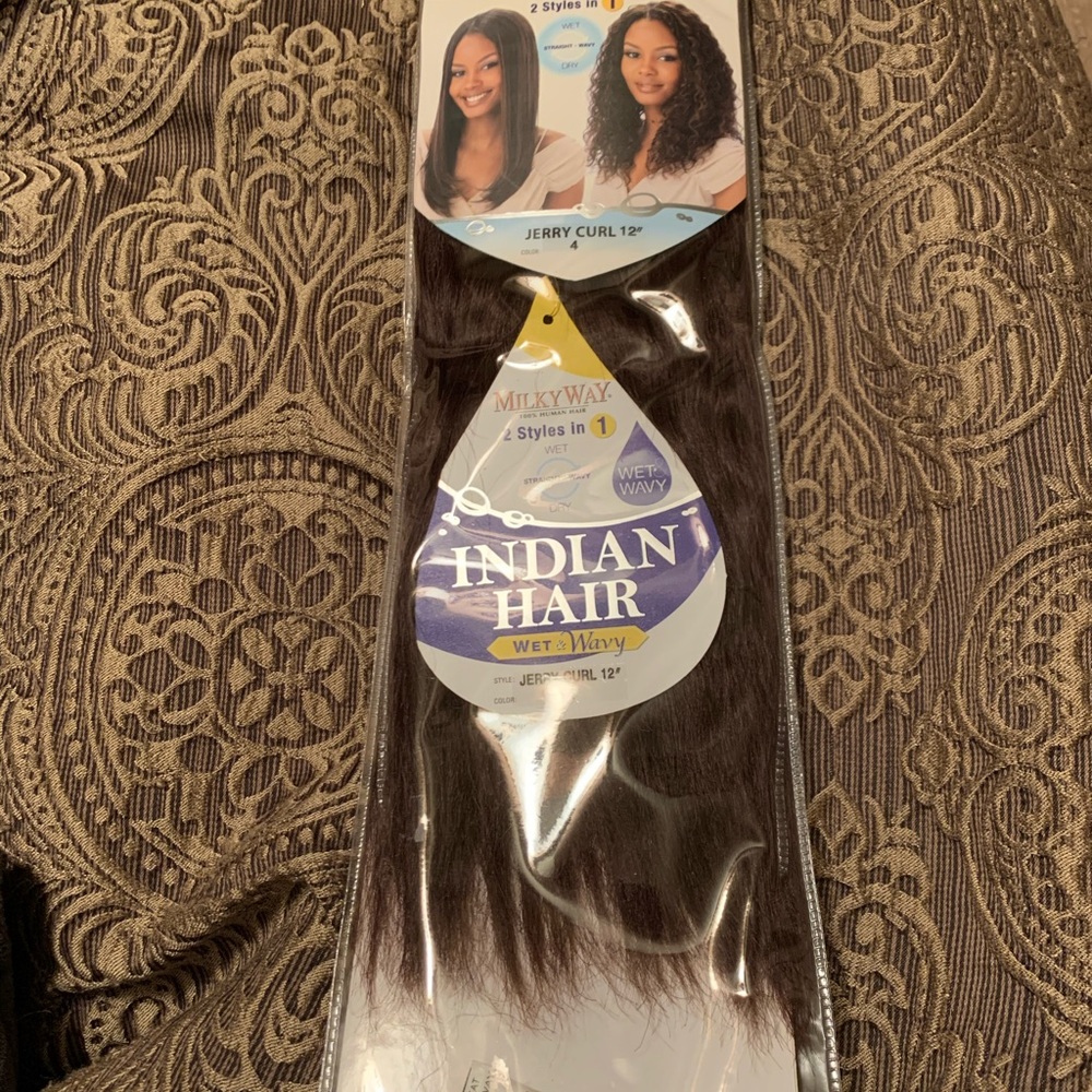 Milky Way Jerry curl weave 12 inch new